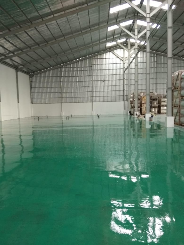 harga jasa cat epoxy lantai per meter