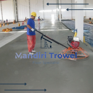harga jasa finishing trowel lantai beton