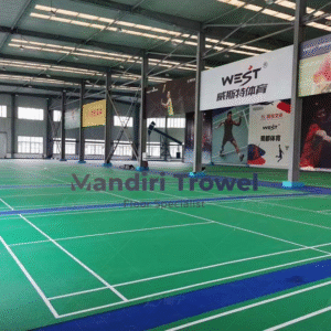 jasa pembuatan lapangan badminton