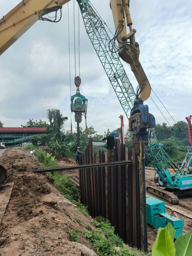 pondasi tiang pancang beton
