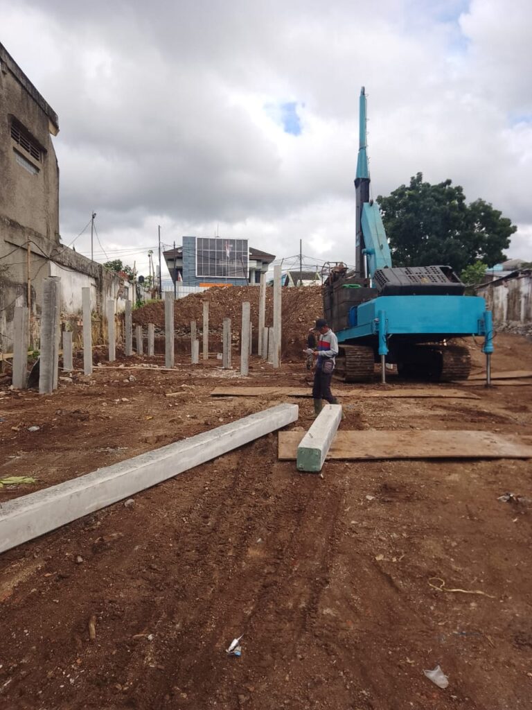 pondasi tiang pancang beton