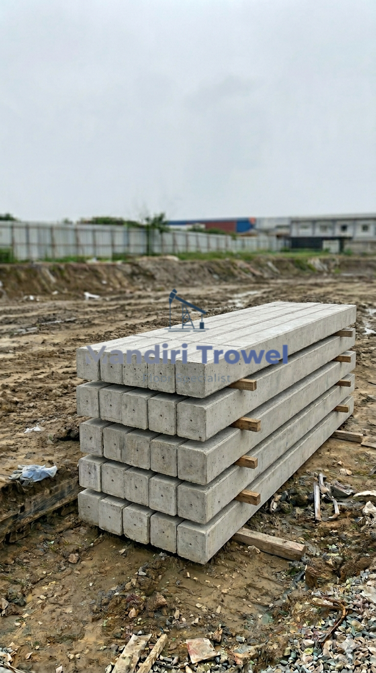 harga square pile beton