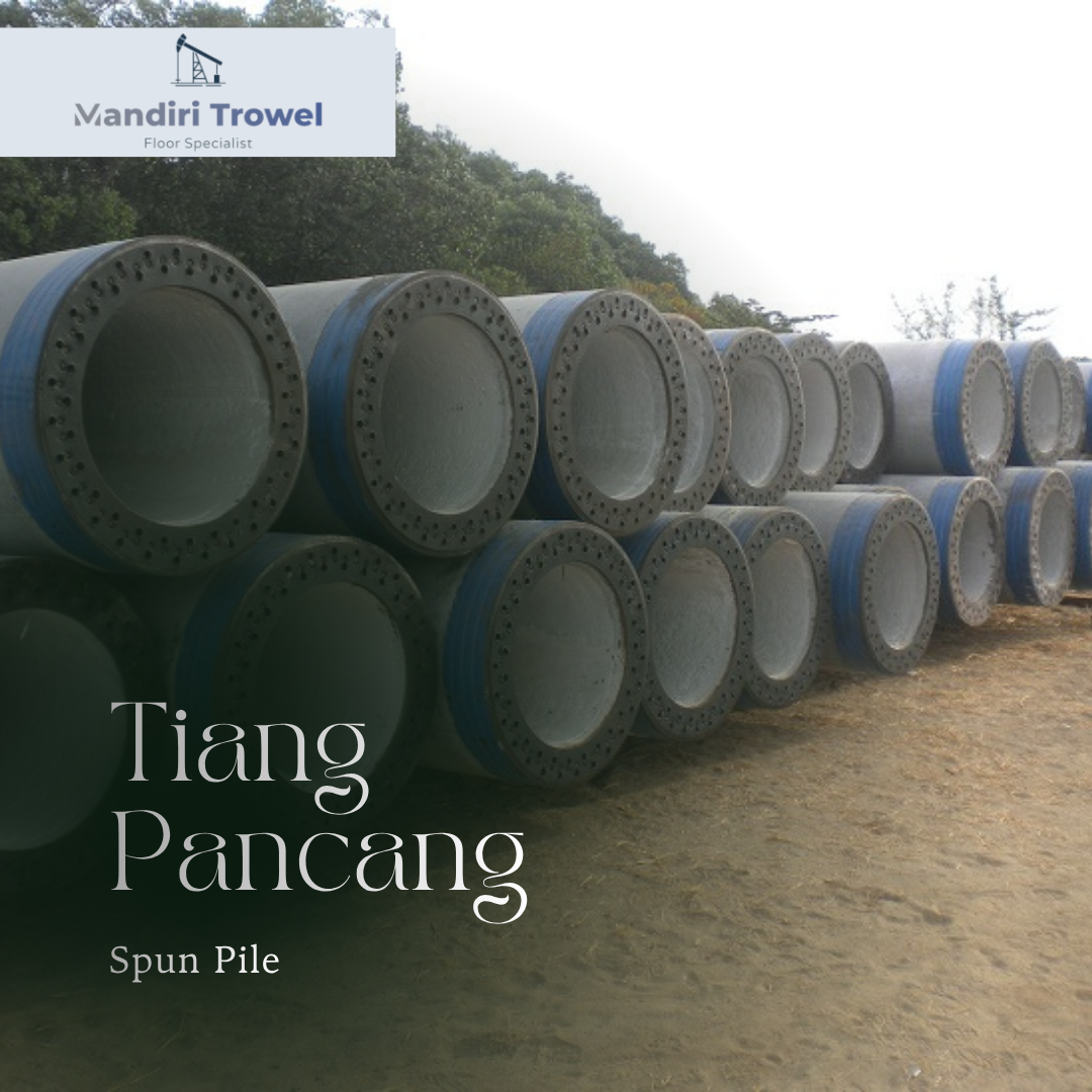 harga spun pile diameter 50