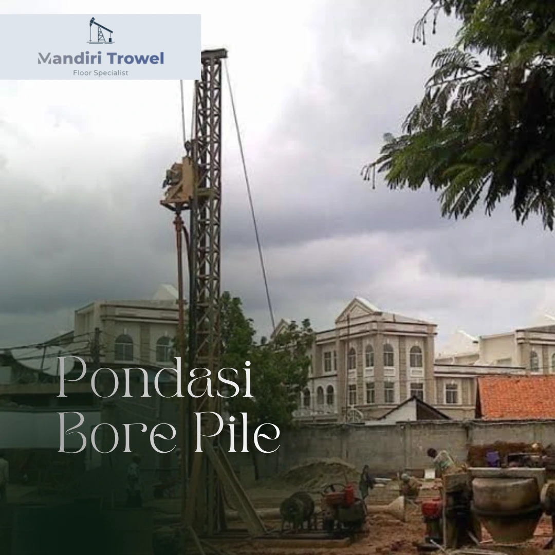 harga pondasi beton konvensional
