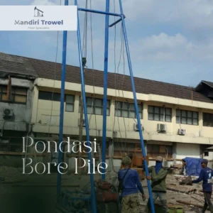 harga pondasi beton konvensional