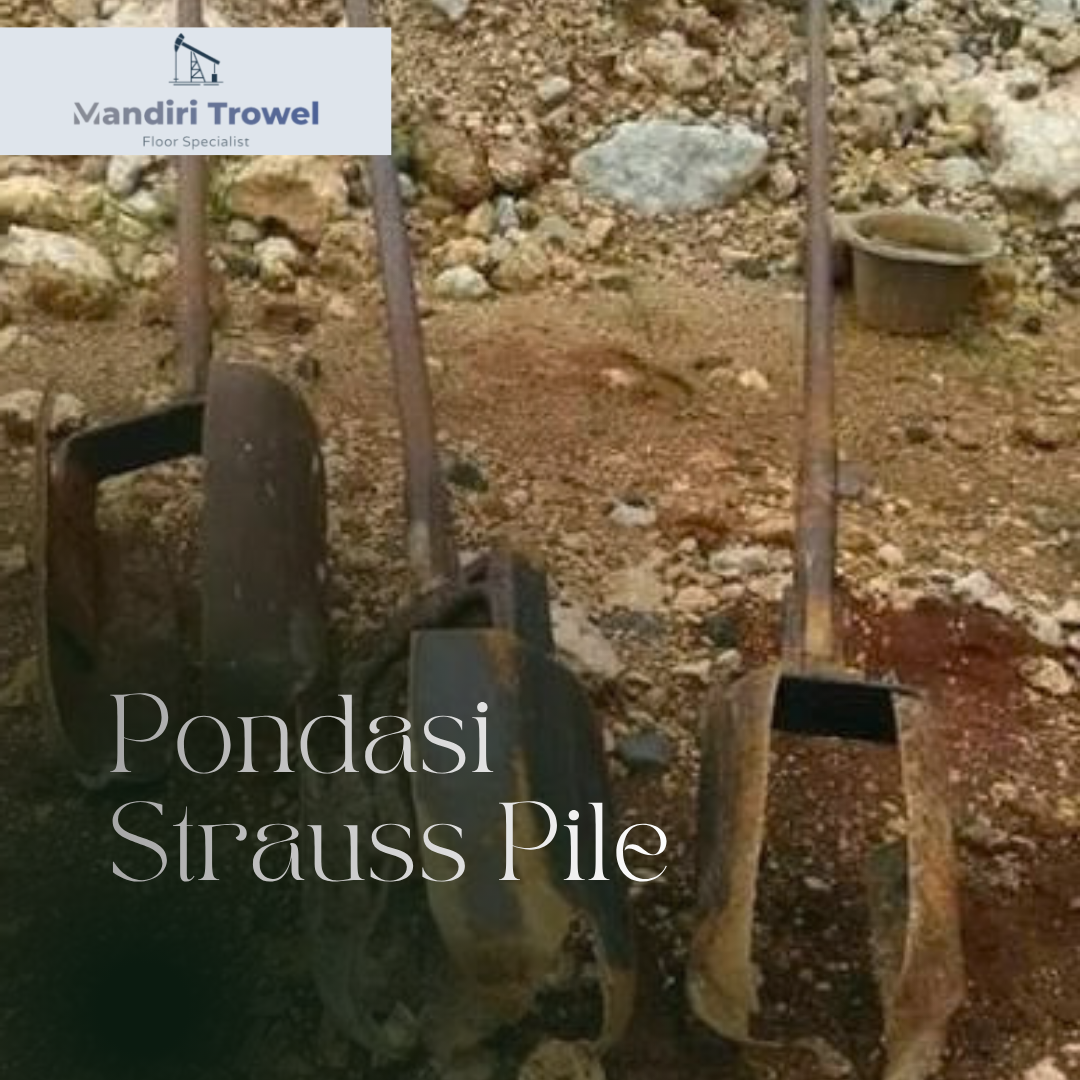 strauss pile lahan miring