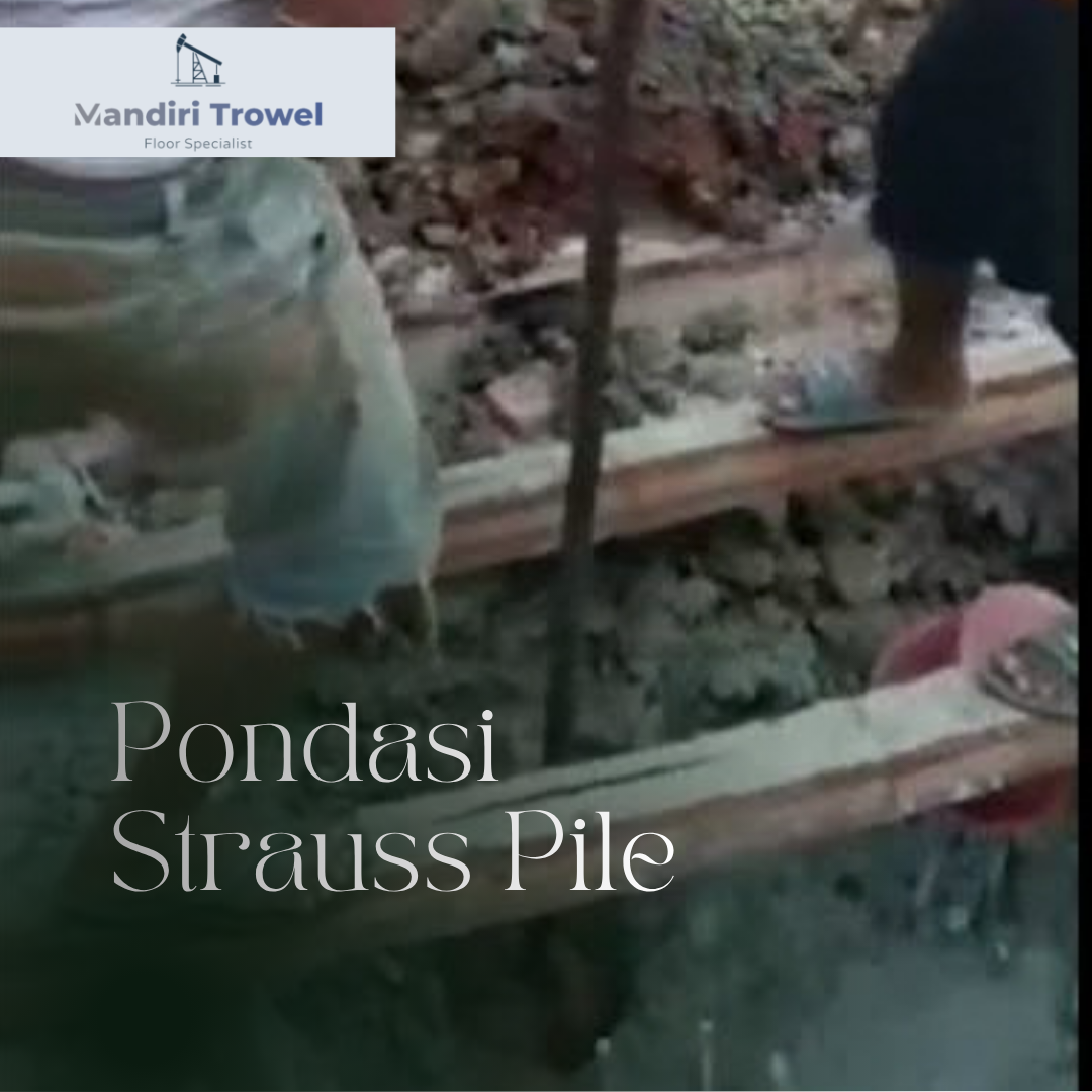 strauss pile lahan miring