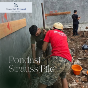 jasa strauss pile di jakarta